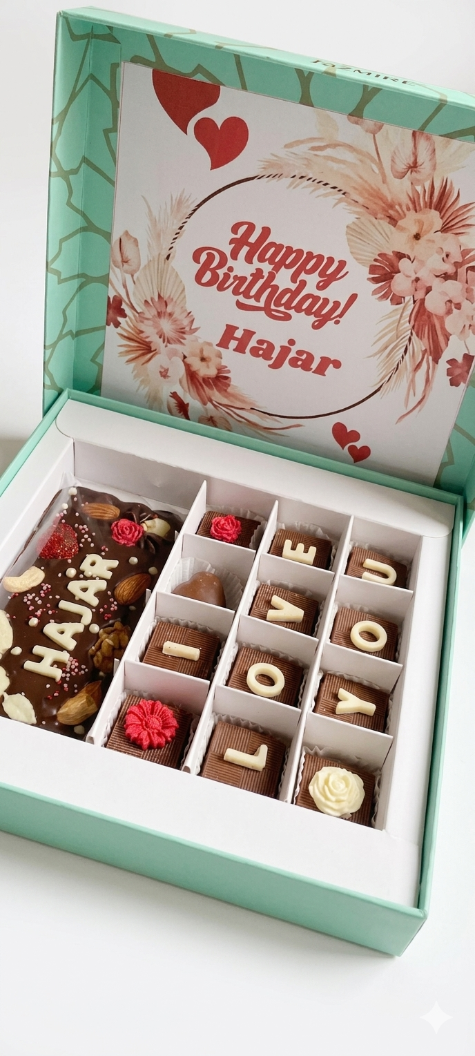 Customized Chocolate Gift Box