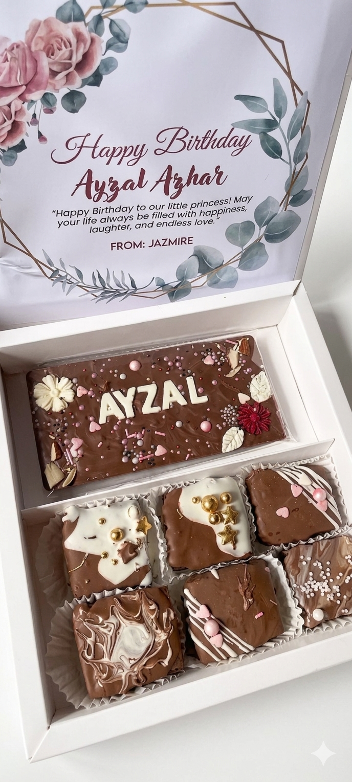 Customized Chocolate Gift Box